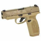Reflex MRD XL, Semi-automatic Pistol, Polymer Frame, Internal Hammer Fired, Single Action Only, Micro Compact, 9MM, 3.8" Cold Hammer Forged Barrel, PVD Finish, Flat Dark Earth, Optics Ready, Non-Manual Safety, Tritium Front Sight, U-Notch Rear Sight, 2 M