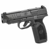 Reflex MRD XL, Semi-automatic Pistol, Polymer Frame, Internal Hammer Fired, Single Action Only, Micro Compact, 9MM, 3.8" Cold Hammer Forged Barrel, PVD Finish, Black, Optics Ready, Non-Manual Safety, Tritium Front Sight, U-Notch Rear Sight, 2 Magazines,