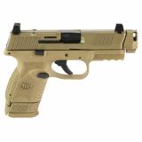 509 MRD Compensated, Semi-automatic, Striker Fired, Polymer Framed Pistol, Compact, 9MM, 4.2" Barrel, Auto Indexing Compensator, Matte Finish, Flat Dark Earth, Optics Ready Slide, Co-Witness Iron Sights, Non-Manual Safety, 2 Magazines, (1)-15 Round an
