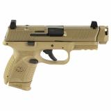 509 MRD Compensated, Semi-automatic, Striker Fired, Polymer Framed Pistol, Compact, 9MM, 4.2" Barrel, Auto Indexing Compensator, Matte Finish, Flat Dark Earth, Optics Ready Slide, Co-Witness Iron Sights, Non-Manual Safety, 10 Rounds, 2 Magazines 66-10