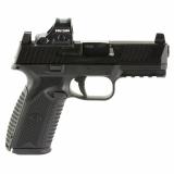 510 MRD, Striker Fired, Semi-automatic, Polymer Frame Pistol, Mid-Size, 10MM, 4.1" Barrel, Matte Finish, Black, Inlcudes Holosun 407C Red Dot Sight, Non-Manual Safety, Optic Height Sights, 10 Rounds, 2 Magazines 66-101909