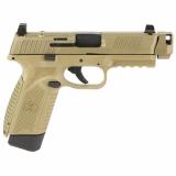 545 MRD Comp, Striker Fired, Semi-automatic, Full Size, 45ACP, 4.43" Barrel, FN Quick Connect Compensator, Matte Finish, Flat Dark Earth, 15 Rounds 66-102136