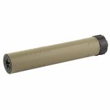 Rush 9Ti, Pistol Suppressor, 9MM, Cerakote Finish, Flat Dark Earth, Includes 1/2x28 Piston, Booster Assembly Front Cap and End Cap Assembly Tool and Storage Case 96-100717
