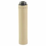 Catch 22 Ti, Pistol Suppressor, 22LR/17HMR/22MAG,  Cerakote Finish, Flat Dark Earth, Titanium/Stainless Steel/Aluminum Construction, 1/2X28 Threaded Mount, Includes Assembly Tool 96-100837