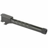 Match Series, 1:10 Twist Barrel, 5.5, 9MM, Flame Fluted, Fits Sig Sauer P320 Full Size, Threaded 1/2X28, Nitride Finish, Black 320B910NFLOQ-T