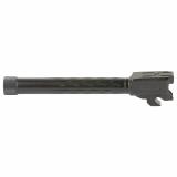 Match Series, 1:10 Twist Barrel, 5.5, 9MM, Flame Fluted, Fits Sig Sauer P320 Full Size, Threaded 1/2X28, Nitride Finish, Black 320B910NFLOQ-T