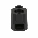 Compensator, 9MM, Compatible with the Glock 17/19/34 Gen 3, Anodized Finish, Black FF-P-A-COMP-DS-G-01