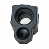 EXOS-514, Compensator, 9MM, Compatible with Smith & Wesson M&P 1.0 Full Size, Anodized Finish, Black FF-P-A-COMP-DS-MP-01