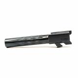 Match Series, Flame Fluted, 1:10 Twist Barrel, 9MM, For Glock 19 Gen 2-5/19X/45, Nitride Finish, Black GB910N19LGQ-N