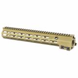 MK16, Super Modular Rail, AR15 Handguard, 13.5", M-LOK, Anodized Finish, Desert Dirt Color 05-650S