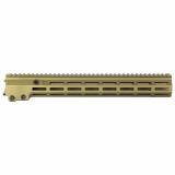 MK16, Super Modular Rail, AR15 Handguard, 15", M-LOK, Anodized Finish, Desert Dirt Color 05-792S
