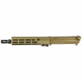 Complete Upper, Super Duty MOD1, 556NATO, 10.3" Cold Hammer Forged Barrel, Chrome lined, 1:7 Twist, Anodized Finish, Desert Dirt Color, Flat Top, HuxWrx Flash Hider-QD muzzle device 08-543S