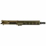 Complete Upper, Super Duty MOD1, 556NATO, 11.5" Cold Hammer Forged Barrel, Chrome lined, 1:7 Twist, Anodized Finish, Desert Dirt Color, Flat Top, HuxWrx Flash Hider-QD muzzle device 08-544S