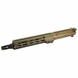 Complete Upper, Super Duty MOD1, 556NATO, 11.5" Cold Hammer Forged Barrel, Chrome lined, 1:7 Twist, Anodized Finish, Desert Dirt Color, Flat Top, HuxWrx Flash Hider-QD muzzle device 08-544S