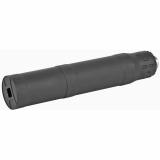 Lunar, Pistol Suppressor, 9MM/300BLK Subsonic, Weight 10oz Long/7oz Short, Length 7" Long/ 4.7" Short, Diameter 1.4", 1/2X28 Thread ID Assembly, Black Anodized Finish 12711