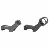 45 Degree Transition Sights, Picatinny, Black Finish, Lightweight, Fixed, Back-up Iron Sights for LE, Military or 3-Gun Competition GGG-1588