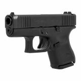 27, GEN 5, Semi-automatic, Striker Fired, Sub-Compact, 40 S&W, 3.43", Black, Polymer, 9 Rounds, 3 Mags, Fixed Sights, DLC G275US