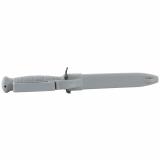 OEM Field Knife, 6.5" Fixed Blade, Root Saw, Grey, Polymer, Plain Edge KG039180