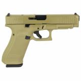47 MOS, GEN 5, Semi-automatic, Striker Fired, Full Size, 9MM, 4.49" Barrel, Cerakote Finish, Coyote, 17 Rounds, 3 Magazines PA475S204MOS-CT