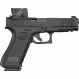 Glock 47 Gen5 A-Cut | 9x19mm, 4.49" Barrel, Aimpoint COA Optic, Three 17rd Magazines, Black Front & Rear Sights, nDLC Finish, PA475SB03MOS8A3