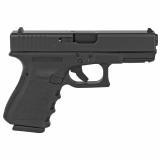 G19 Gen3 | 9mm, 4.02in Barrel, Two 15rd Magazines, Black Finish