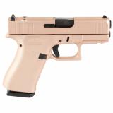43X, M.O.S, Striker Fired, Semi-automatic, Polymer Frame Pistol, Sub-Compact, 9MM, 3.41" Barrel, Custom Rose Gold Cerakote Finish by Skydas, Fixed Sights, 10 Rounds, 2 Magazines PX4350204FRMOS-RG
