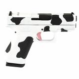 43X, M.O.S, Semi-automatic, Striker Fired, Sub-Compact, 9MM, 3.41", Cow Print, 10 Rounds, 2 Magazines, Fixed Sights, Polymer, nPVD PX4350201FRMOSN