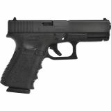 25, GEN 3, Semi-automatic, Safe Action, Compact, 380 ACP, 4.02", Black, 15 Rounds, 2 Mags, Right Hand, Fixed Sights, Polymer, Matte UI2550203
