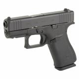 G43X | 9mm, 3.41in Barrel, Railed Dust Cover, Two 10rd Magazines, Black Finish, Made in USA