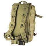 Tactical Bugout Computer Backpack, Fits Up to a 15" Laptop, 600 Denier Polyester Construction, Tan GPS-T1712BPT