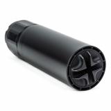Optimus 6, Suppressor, 6.68" Long, 6MM, 17-4 Stainless Steel Construction, Utility Mount (HUB Compatible), Cerakote Finish, Black, Does Not Come with Muzzle Device or HUB Insert GAOP6UM-W