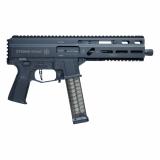 Stribog SP10A3, Semi-Automatic Pistol, 10MM, 8" Threaded Barrel, Aluminum Frame, Non-Reciprocating Charging Handle, M-LOK Rail, Matte Finish, Black, 20 Rounds, 3 Magazines, Plastic Hard Case GRP810091157152