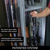 Rifle Rod 20 pack starter kit includes 20 rods and fabric size 15" x 30" RR20SK