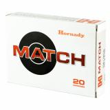 Match Rifle Ammunition .338 Lapua 250 Grain Boattail Hollow Point Match