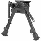 Bipod, Rotating, Black, 6"-9" S-BR2