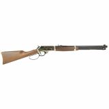 Brass, Lever Action Rifle, 30-30 Winchester, 20" Octagon Barrel, Brass Receiver, Side Load Gate, Large Loop Lever, Fully Adjustable Semi Buckhorn Sights, American Walnut Stock, 5 Rounds H009BGL