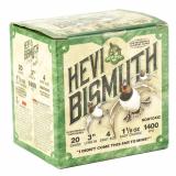 HEVI-Shot, HEVI-Bismuth, 20 Gauge 3", Max Dram, 1 1/8 oz, #4 Shot Size, 25Rd Box HS17004