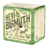 HEVI-Shot, HEVI-Bismuth, 20 Gauge 3", Max Dram, 1 1/8 oz, #4 Shot Size, 25Rd Box HS17004