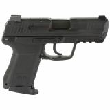 HK45C, Semi-automatic, LEM-DAO, Compact, 45 ACP, 3.94" Barrel, Black, Night Sights, 8Rd, 3 Magazines 81000021