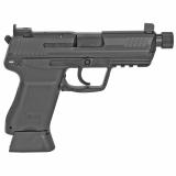 45 Compact Tactical, V1| DA/SA, Compact, 45ACP, 4.57" Threaded Barrel, Polymer Frame, Black Finish, Suppressor Sights With Tritium Front Sight, Safety, Decocker, 10Rd, 2 Magazines 81000022