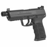 45 Tactical, V7, LEM Double Action Only, Full Size, 45ACP, 5.2" Threaded Barrel, Polymer Frame, Black Finish, Suppressor Sights With Tritium Front Sight, 10Rd, 2 Magazines 81000032