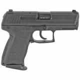 P2000, V2, LEM Double Action Only, Compact, 9MM, 3.66" Barrel, Polymer Frame, Black Finish, 3 Dot Sights, 10Rd, 2 Magazines 81000039