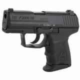 P2000SK, V2, LEM, Double Action Only, Semi-automatic, Polymer Frame Pistol, Sub-Compact, 9MM, 3.26" Barrel, Black, Night Sights, 10 Rounds, 3 Magazines 81000054