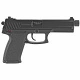 Mark 23, DA/SA, Full Size, 45ACP, 5.87" Threaded Barrel, Polymer Frame, Black Finish, 3 Dot Sights, Safety, Decocker, 12Rd, 2 Magazines 81000078
