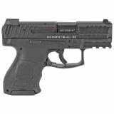 VP9SK, Striker Fired, Semi-automatic, Polymer Frame Pistol, Sub-Compact, 9MM, 3.39" Barrel, Black, Night Sights, 10 Rounds, 3 Magazines 81000094