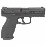 VP9, Striker Fired, Semi-automatic, Polymer Frame Pistol, Full Size, 9MM, 4" Barrel, Black, 3 Dot Sights, 10 Rounds, 2 Magazines 81000223