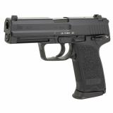 USP45, V1, Double Action/Single Action, Semi-automatic, Polymer Frame Pistol, 45 ACP, 4.41" Barrel, Black, Night Sights, Manual Thumb Safety, Decocker, 10 Rounds, 3 Magazines 81000325