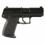 USP45, V1, Double Action/Single Action, Semi-automatic, Polymer Frame Pistol, Compact, 45 ACP, 3.78" Barrel, Black, Night Sights, Manual Thumb Safety, Decocker, 8 Rounds, 3 Magazines 81000344