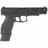 VP9 Match OR, Semi-automatic, Striker Fired, Full Size, 9MM, 5.51" Barrel, Black, Interchangeable Backstraps and Side Panels, Luminous Front Sight, Black Serrated Rear Sight, 20 Rounds, 4 Magazines 81000553