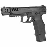 VP9 Match OR, Semi-automatic, Striker Fired, Full Size, 9MM, 5.51" Barrel, Black, Interchangeable Backstraps and Side Panels, Luminous Front Sight, Black Serrated Rear Sight, 20 Rounds, 4 Magazines 81000553